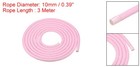 3 Meter Gymnastics Rope Arts Rope Sports Training Rope Pink