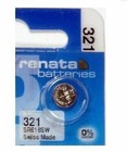 2 X Renata 321 Silver Oxide Batteries 1 55v Sr616w Watch Sr65 Fresh Dated