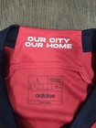 Adidas 2022 23 St  Louis City Sc Red Authentic Mls Soccer Jersey Men  Large