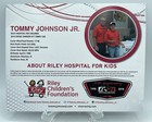 Nhra Top Fuel Drag Racing Funny Car Tommy Johnson  Jr   autographed  Hero Card
