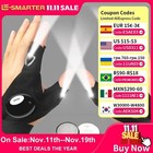 Led Half Finger Gloves Men Women Outdoor Waterproof Night Fishing Cycling Light