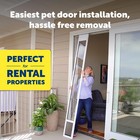 Petsafe Sliding Glass Pet Door - No-cut Diy Install Doggy Door For Renters -    