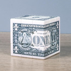 Speed Magic Cube Puzzle 3x3 One Dollar Bill Cube Iq Game Kids Adults gift 