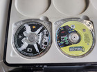 Sony Psp-2001 Red Psp Bundle With Games And Case