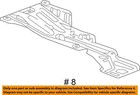 Gm Oem 16-24 Lacrosse Front Suspension Suspension Mounting-side Cover 23413527