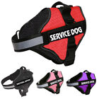 Dog Service Harness Reflective No-pull With 2 Patches Outdoor Pet Puppy Vest