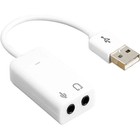 Usb External Sound Card 7 1 Channel Audio Adapter 3 5mm Mic Headphone Jack Usb 