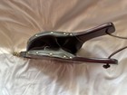 Vintage Antique Art Carved Wood Shaker Style Fireplace Bellows Blower 19x8   