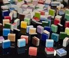 Mosaic Tiles Bulk For Crafts Miniature Square Ceramic Tiles 9 5x9 5mm 300 Pc