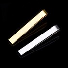 Men s Simple Tie Clip Necktie Bar Clasp Clamp Pin Gold Black Silver Rose Gold Us