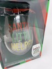 Santa   s Little Helper 32 Oz Stemless Wine Glass With Corkscrew Gift Set - New