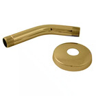 Shower Arm And Escutcheon  Polished Brass
