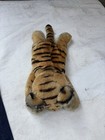 Vintage Mohair Steiff   Reclining Tiger Sleeping  1950   s 60s Rattle 15   