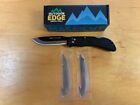 New 2022 Outdoor Edge Onyx Edc 3 5  Replaceable Blade Folding Knife Ox-10