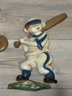 Vintage Boys Wall Baseball Decor  3 Pc  1970   s Sexton Cast Iron Made In Usa