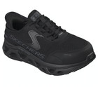 Skechers Shoes Women Black Work Slipins Glide Step Comfort Slip Resistant 108356