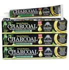 Natural Charcoal Toothpaste Fluoride Free Whitening Adult Oral Care 6 53oz