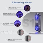 Creality Sermoon S1 3d Scanner 1 7 34 Blue Lasers nir 90fps 0 02mm Precision