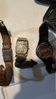 Seiko   Kenneth Cole Mixed Lot 4 Watches  Seiko Mpn 8f32-0000 Lot Of 3 Vintage