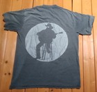 Vintage 90s Hank Williams Jr Lone Wolf Tour T Shirt Size L Single Stitch