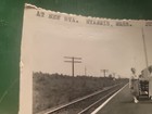 Rare Original Photo Waiting To Board Train New Station Hyannis Ma 1953