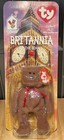 Britannia The Bear - 1999 Mcdonald s Ty Beanie Baby W Rare Errors 1993 oakbrook 