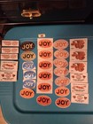 37 Vintage Rare Joy Coal Mining Stickersnice Globe   Glitter