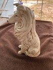 Vintage 1960s Collie Ceramic Sitting Dog Figurine 10 5  Tall Inarco Japan