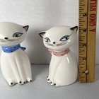 Vtg  Pair Mcm Holt Howard Cozy Kitten Siamese Salt   Pepper Shakers 1958 Japan 