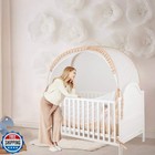 Zxplo Baby Safety Crib Tent Infant Pop Up Mosquito Net Nursery Bed Canopy Net