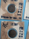 1769 - 1770 New York Penny  1 2 Duit  Dutch East India Company Voc  - 1 Coin