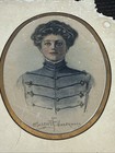 Super Rare 1909 U s  Corps  Of Cadets West Point Christmas Calendar With Female