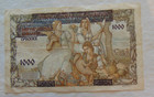 26 04  83  Serbia 1000 Dinars O p On Yugoslav Note 1941 Vf