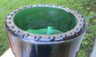 Mclaughlin No  16 Green Glass Insulator Drip Points