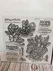 Honey Bee Stamps Anchor Of Hope Stamp Set   Dies Flowers Seashell Hope Thank You