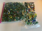 Mixed Lot 7 1 2 Pounds Vintage modern Glass Marbles Estate Find 500 Marbles