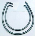 68-82 Corvette Molded Heater Hose Set Of 2 Hoses 5 8 And 3 4 Ends C3 New Pair