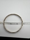 Vintage Mexico Sterling Silver 925 Braided Twisted Bangle Bracelet 11 1g