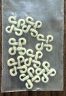Beautiful Carved Celtic Beads 13 16    X 7 8      Two Western Accent Bird Pendants