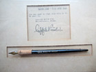 1931 Framed Document   Signing Fountain Pen Uniform Firearms Act