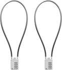 Long Cable Locks Cable 4-digit Combination Lock Re-settable Combination Secur   