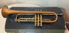 Vintage 1947 Brass Copper Conn 12b Coprion Bell Trumpet With Hard Case 369723