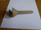 Vtg Wooden Clarinet Horn Stand Partial Attachment Only Replacement Part Holder