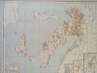 Vintage 1920s Italy  30x15 5  Inches  Italo Military Maps C26-4