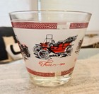 Vintage Hazel Atlas Glass Ice Bucket Classic Car Series     Mid-century     5    Tall