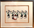 Jose Encarnacion Pena  1907-1979    bow arrow Dance 1976 soqween san Ildefonso nm   