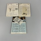 Vintage Sportscaster Sealed Unopened Lot Of 3 Card Pack Printed In Italy 1977