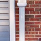 3x4 To 2x3 Downspout Adapter  Downspout To Downspout Adapter  2 Pack White 