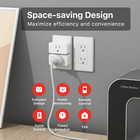 Zigbee Smart Plug 4 Pack With Real-time Energy Monitoring 15a Outlet  Zigbee Rep