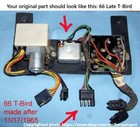 T3  1966 Late Ford Thunderbird Sequencer Sequential Turn Signal Kit     Tbird